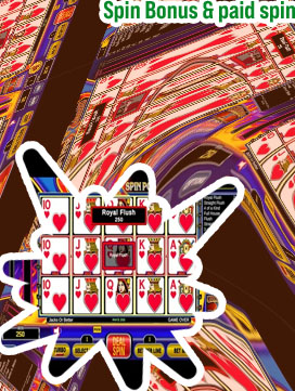 Free spin poker