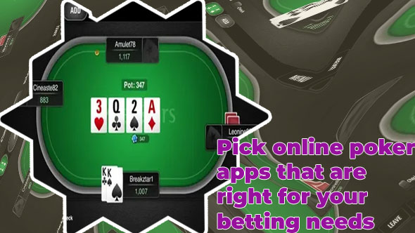 Online poker for money app