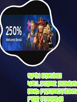 Spin casino welcome bonus